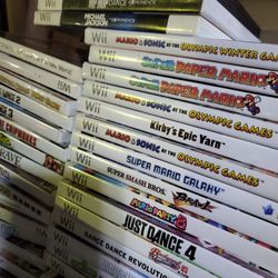 Nintendo wii games message for prices 10.00 to 30.00 each