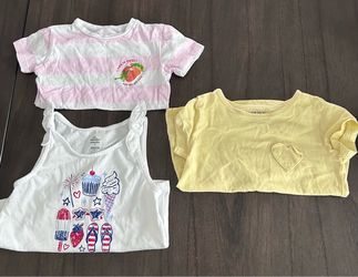 Carter’s & Celebrate! Toddler Girl Tops Bundle Sizes 3T & 4T