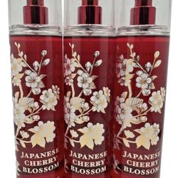 🌸 Bath & Body Works – Lot of 3 Japanese Cherry Blossom Fragrance Mists 🌸 📍 Pickup Location: S. Durango & 215 near IKEA 💵 Firm Price: $15 for all 3
