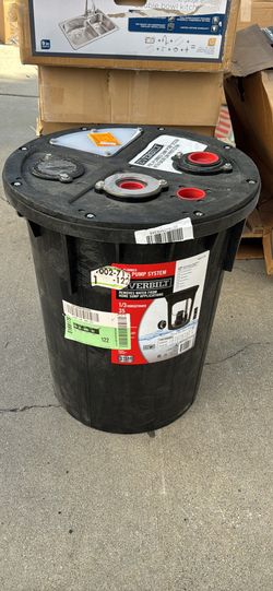 Everbilt 3/10 HP Pre-Plumbed Submersible Sump Pump System