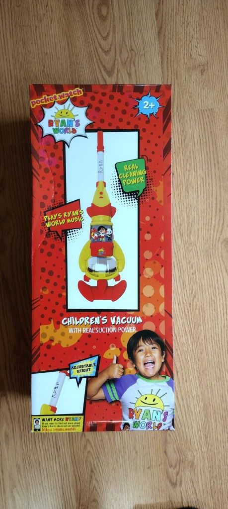 NEW IN BOX Children's Vacuum, $15 each.