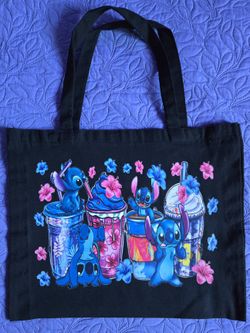 Stitch Drinks Tote Bag 