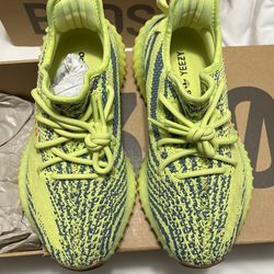 Adidas Yeezy Frozen Yellows Sz 5.5