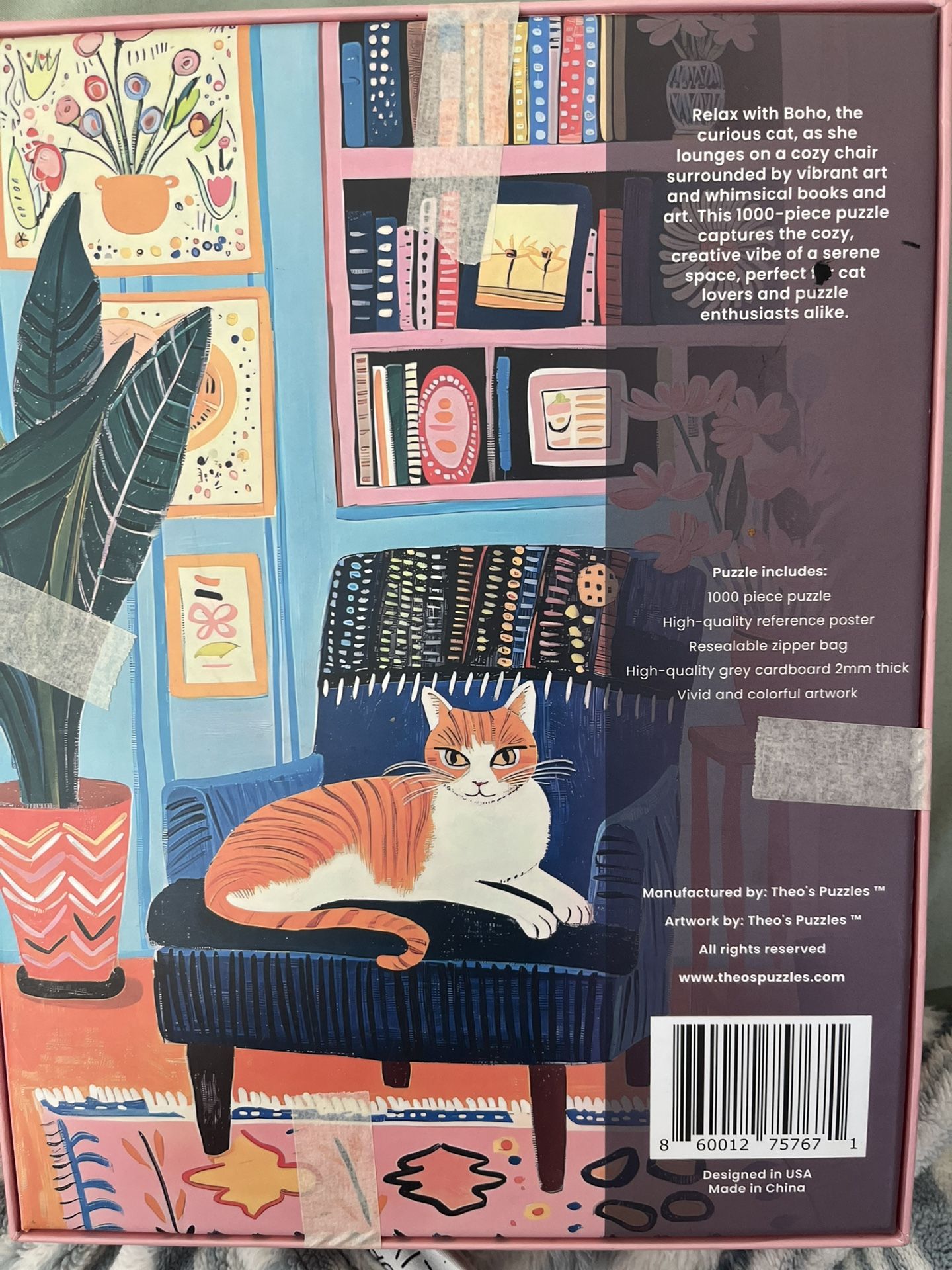 1000 Pcs Puzzle COZY CAT