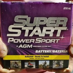 Superstart power sport plus AGM EXT14L