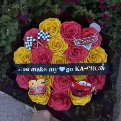 Custom 18 Rose ETERNAL bouquet 