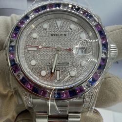 Rolex Yacht-Master 40 Tutti Fruity Diamond Dial Stainless 