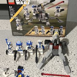 Lego Star Wars Lot - 501st Battle Pack and Clones Vs Droids