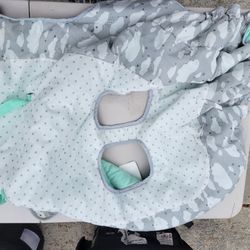 2 Sided Reversable Shopping Cart Baby Protector 