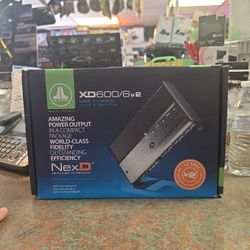 JL AUDIO XD600/6v2 Class D XD Car Sub Speaker 6-Channel  Amplifier 600W BRANDNEW