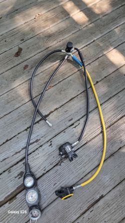 Calypso first, second stage, octo, and DC/compass