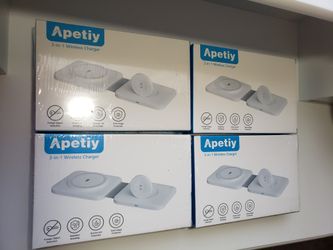 Wireless Sharger Sharger, 3-in-1. $15 FOR EACH 