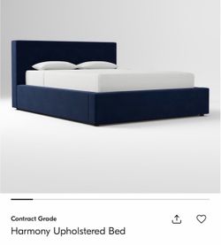 Harmony Upholstered Bed & Mattress
