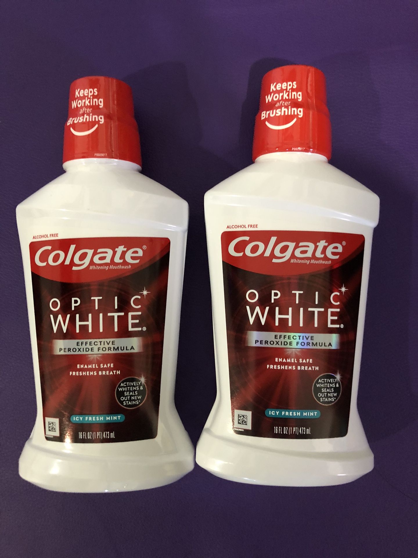 NEW Colgate Optic White Mouthwash both for $5