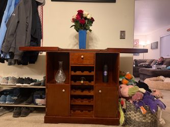 Expandable Wine / Bar Cabinet – $50