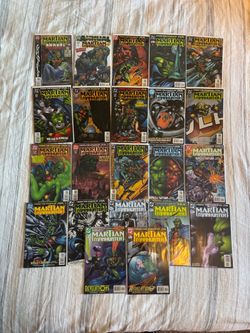 DC Martian Manhunter Comic Book Lot
