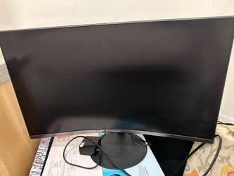 Samsung curved monitor