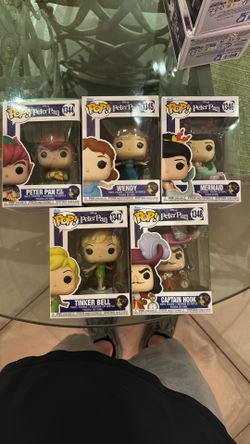 Funko Pop Peter Pan Complete Set