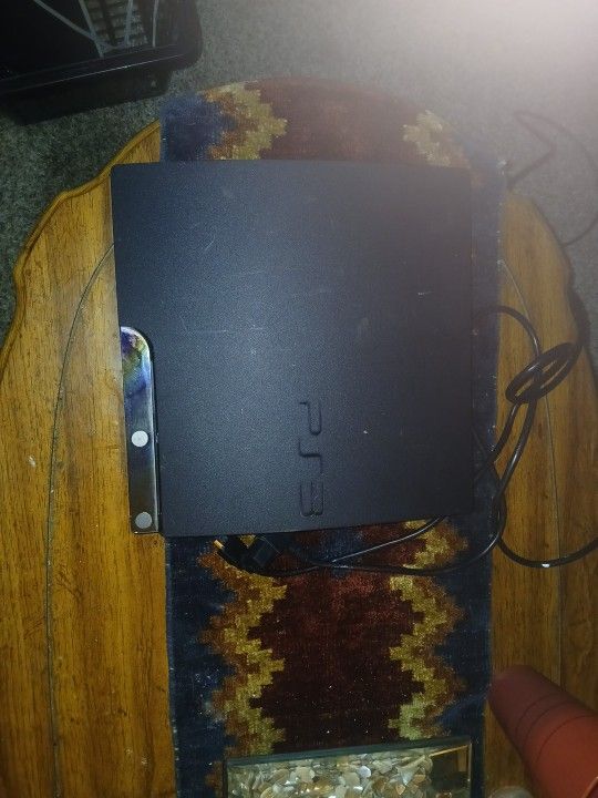 Playstation 3 With Cords