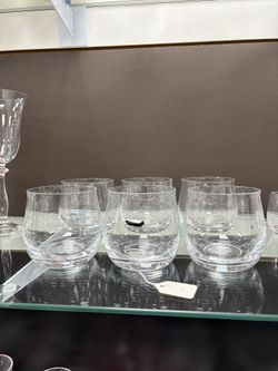 Crystal Whiskey Glasses 