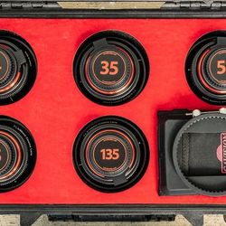 ROKINON XEEN 5 LENS Cinema Set for Canon EF Mount Full Frame (with case)
