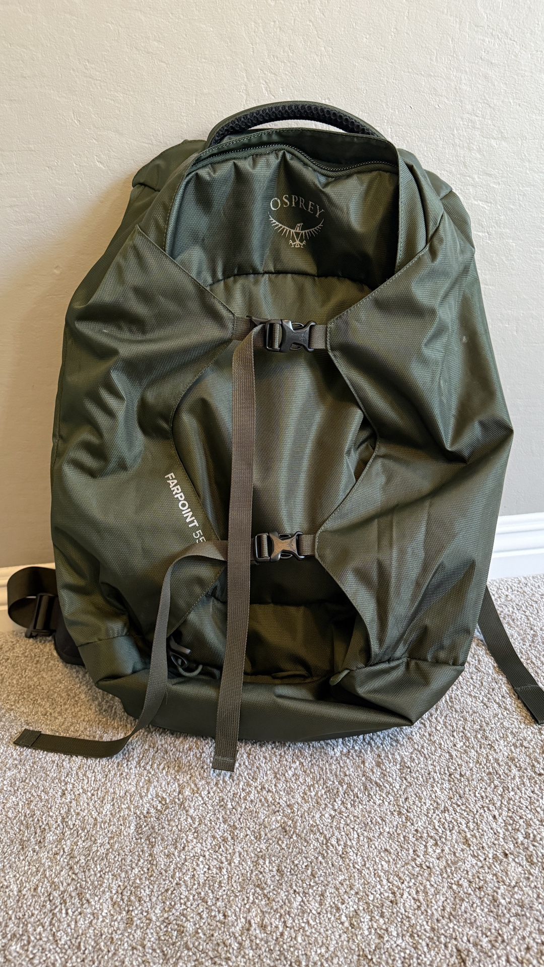 Osprey Farpoint 55 (No daypack)