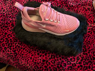 Pink Nike air max  shoes