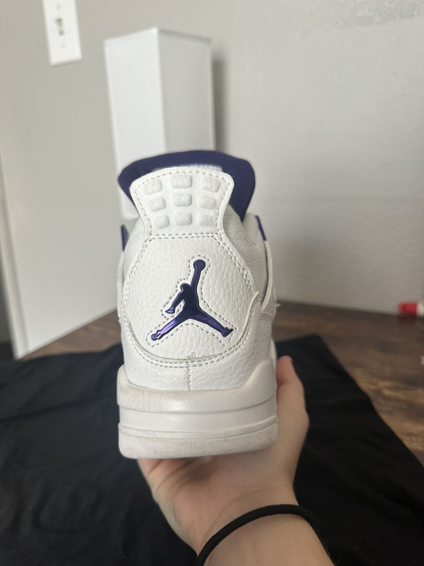 jordan 4 metallic purple 