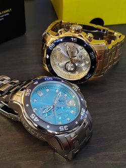 $125 FOR BOTH INVICTA PRO DIVERS