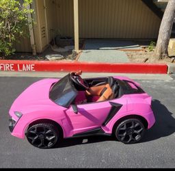 Pink Toddler Car