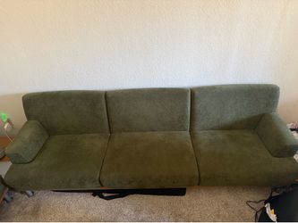 Green 3-Seat Sofa