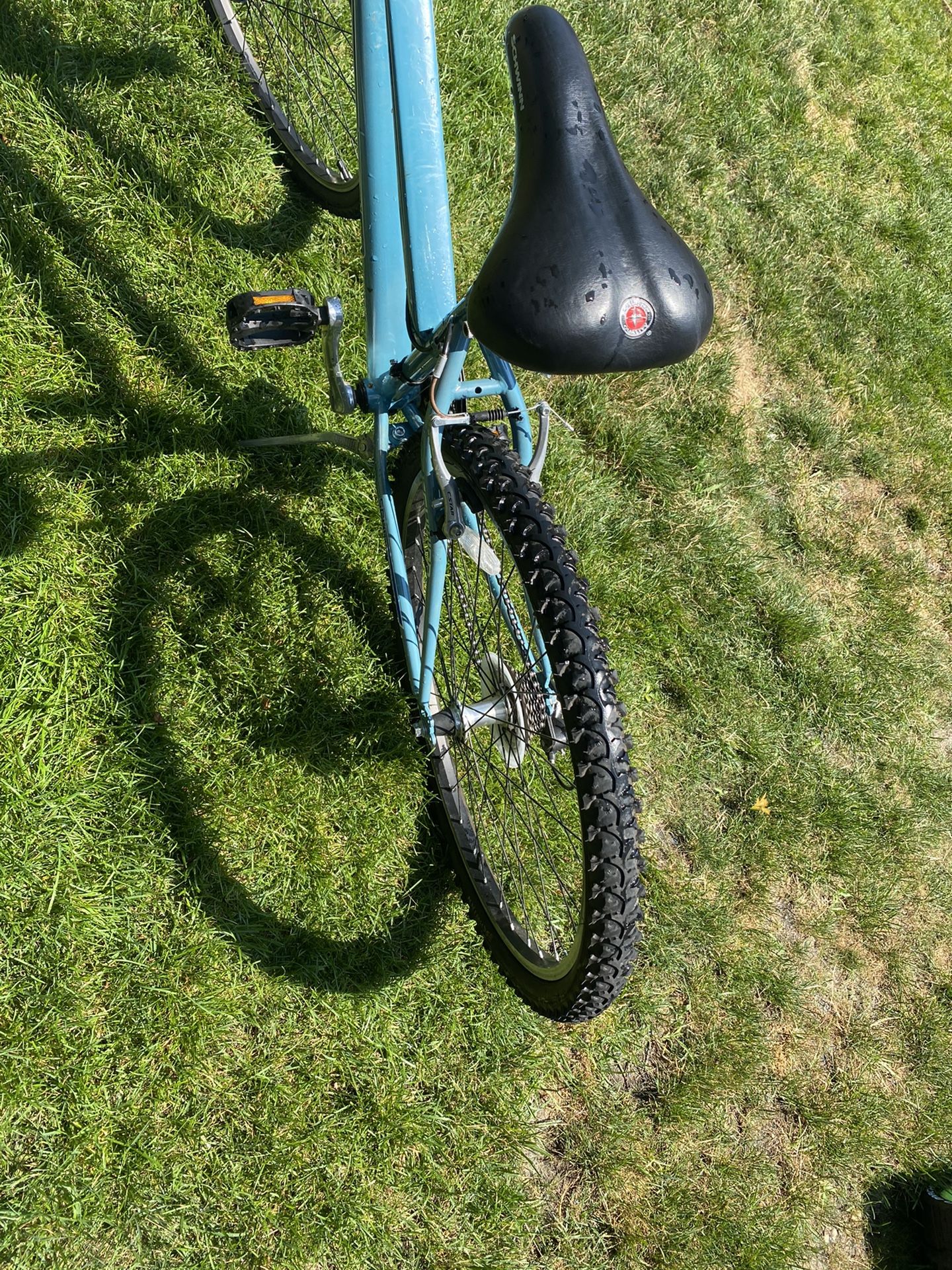 schwinn traverse shaped tubing bike