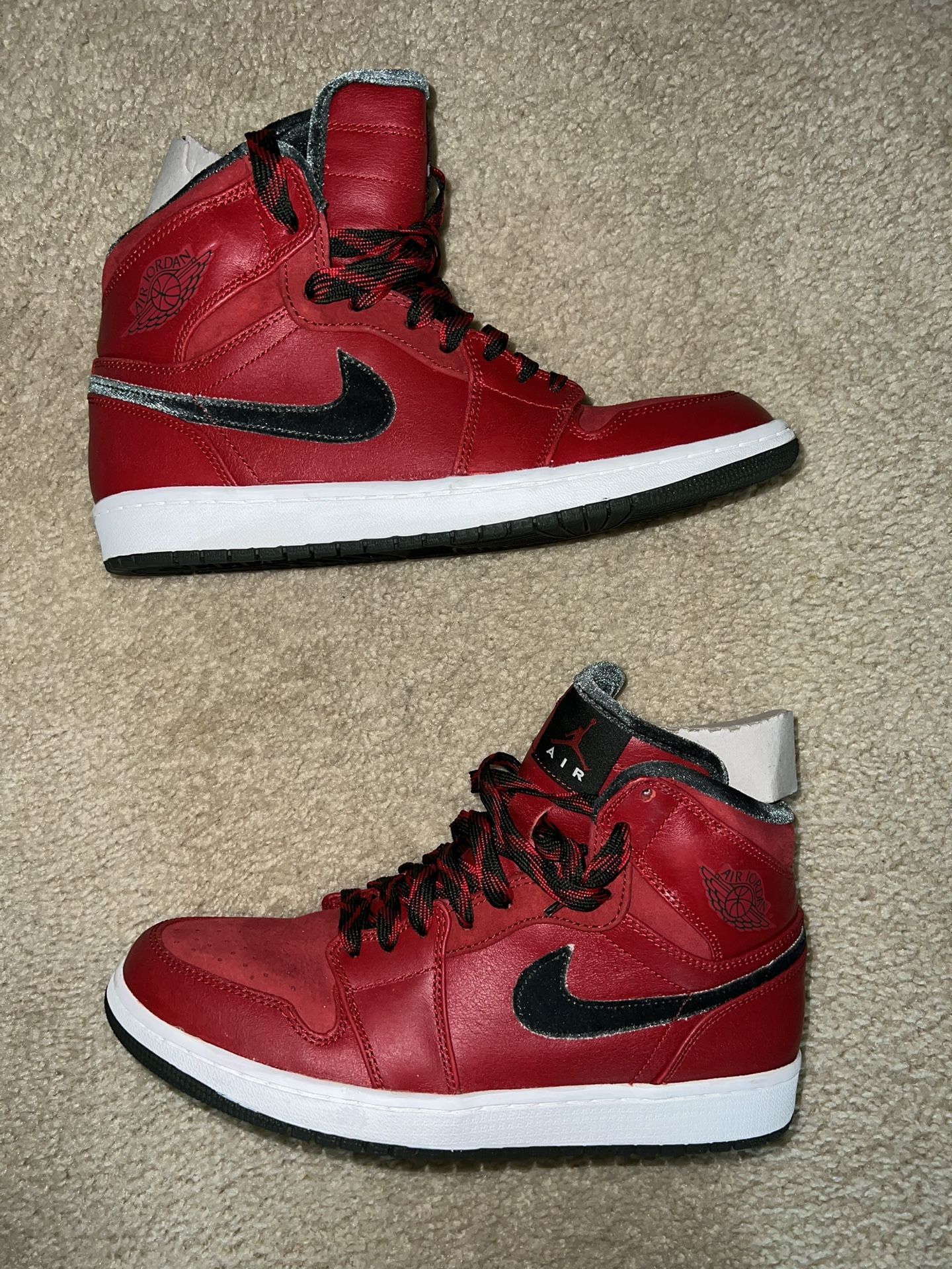 Nike Air Jordan 1 Hi Red Green