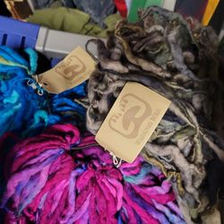 Hand Spun Rustic Big Yarn.