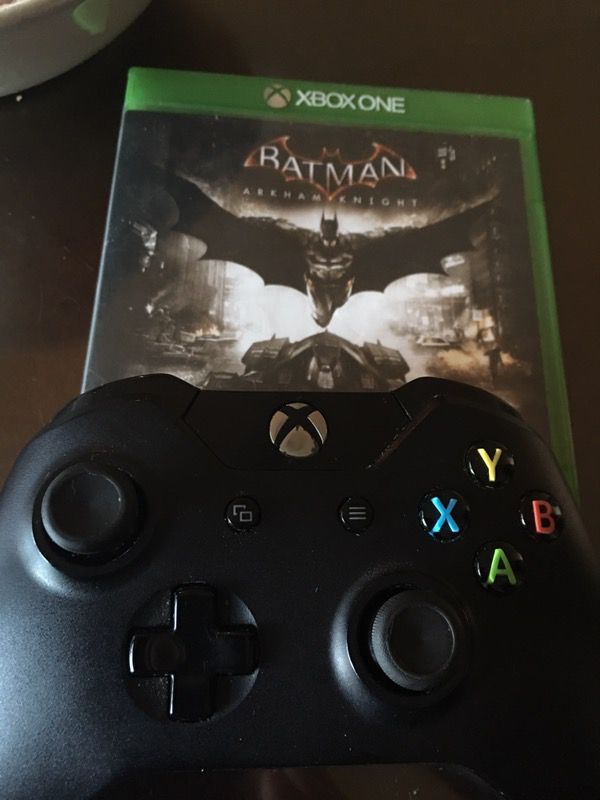 Xbox One Remote And,Batman Arkham knight