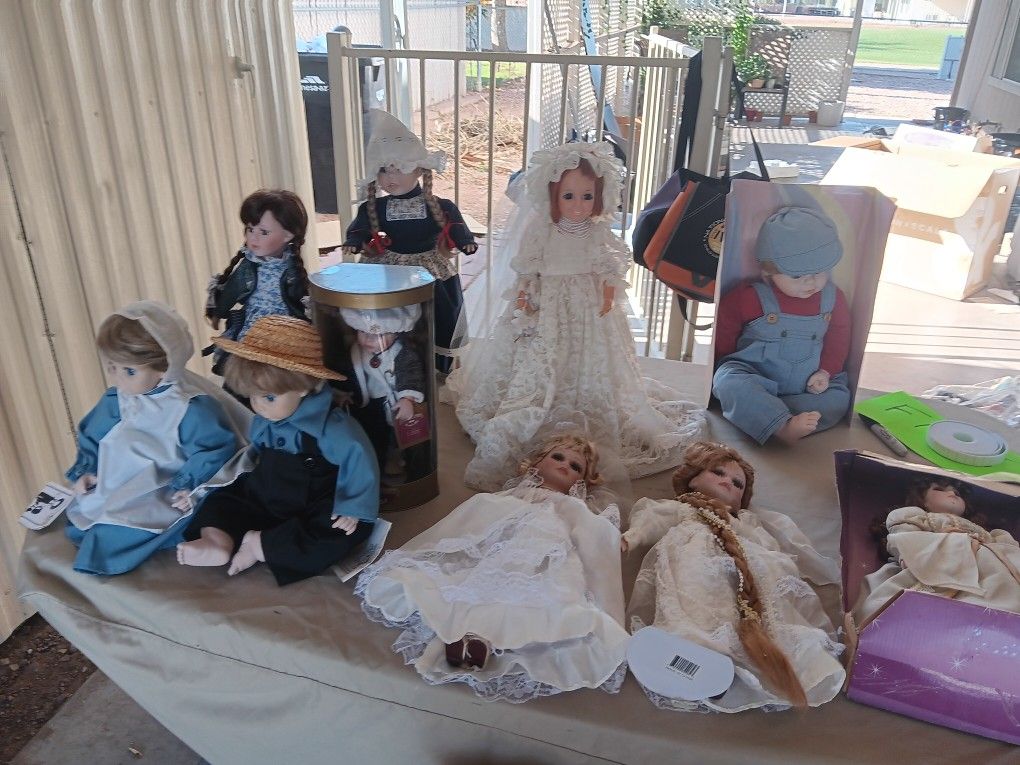 Yard Sale Collector Dolls, Kachina Dolls