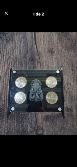 Estuche de monedas del mundial 2026 conmemorativas