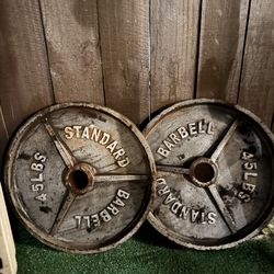 45 Olympic weightlifting