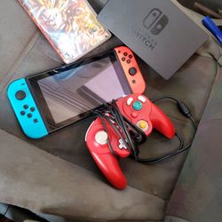 Nintendo Switch With Controller