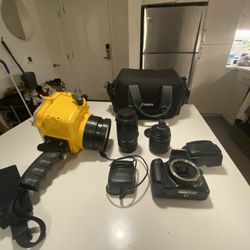 SPL water Housing With cannon T3! Plus All Accessories