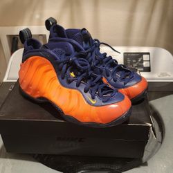 Nike Foamposite Rugged Orange Size 9