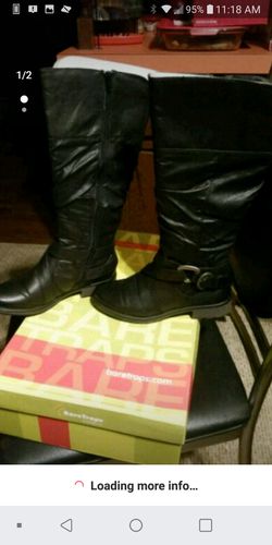 Baretrap boots size 7