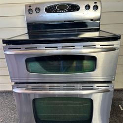 Maytag Double Oven Stove 