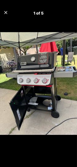 Weber | Shop the Set Weber Spirit E-425 Black 4 -Burner Liquid Propane Gas Grill Ill