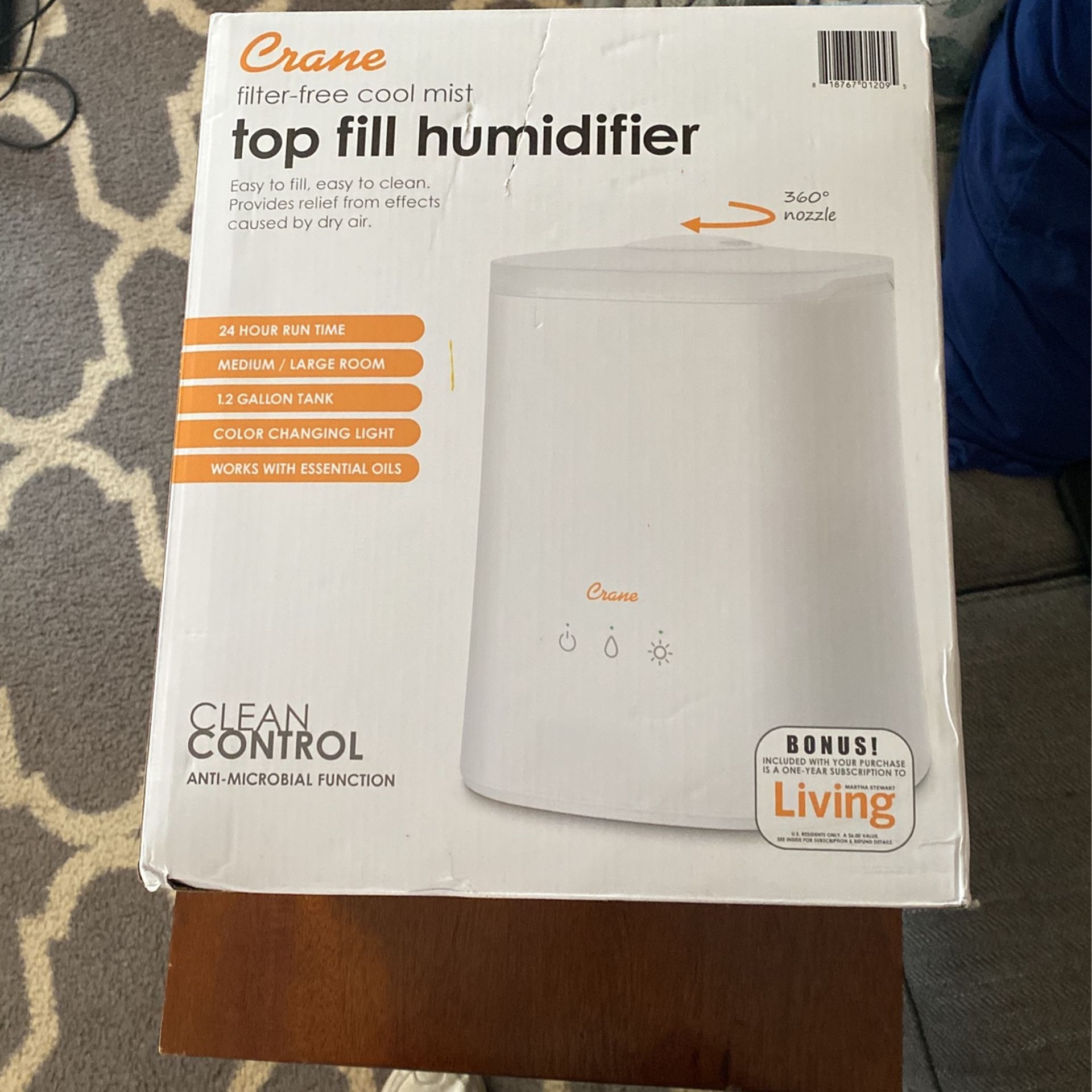 Top fill Humidifier