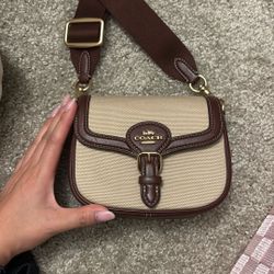 Coach Amelia Small Saddle