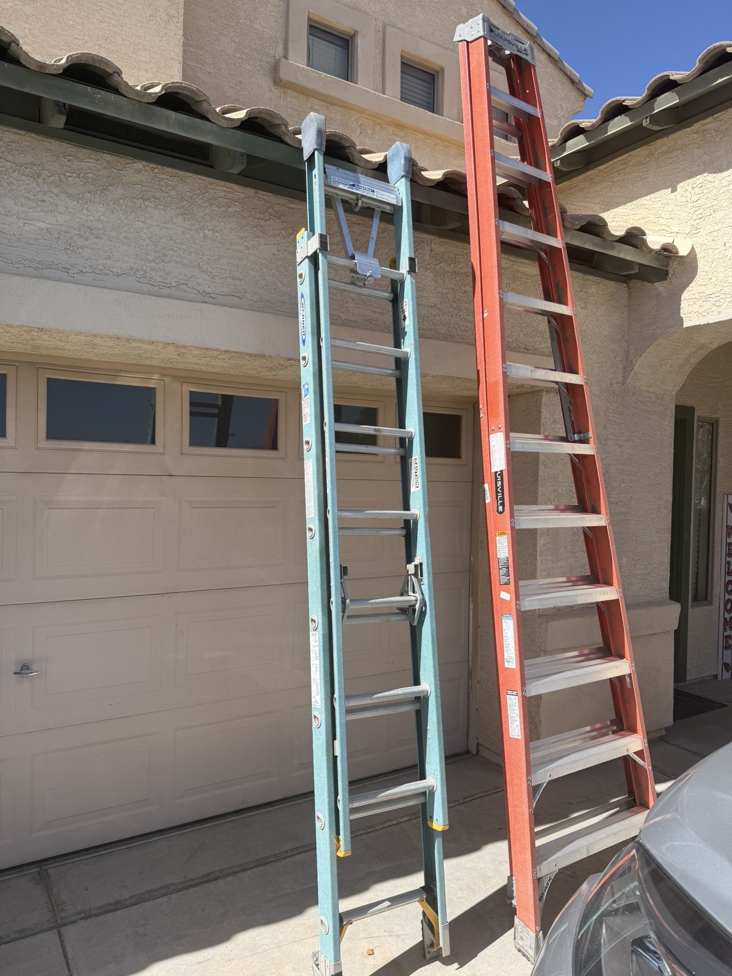 2 Ladders 16 ft Each