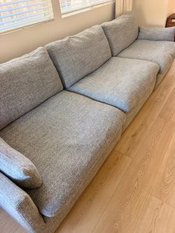 Large Fabric Sectional Sofa