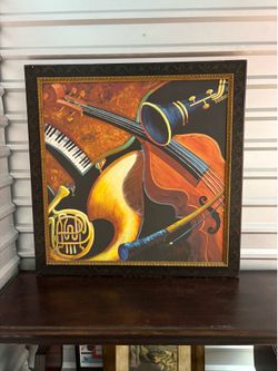 Painting/picture/print/music theme picture