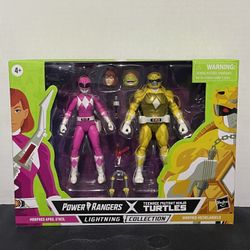 Power Rangers Lightning Collection Deluxe Morphed O’Neil And Morphed Michelangelo